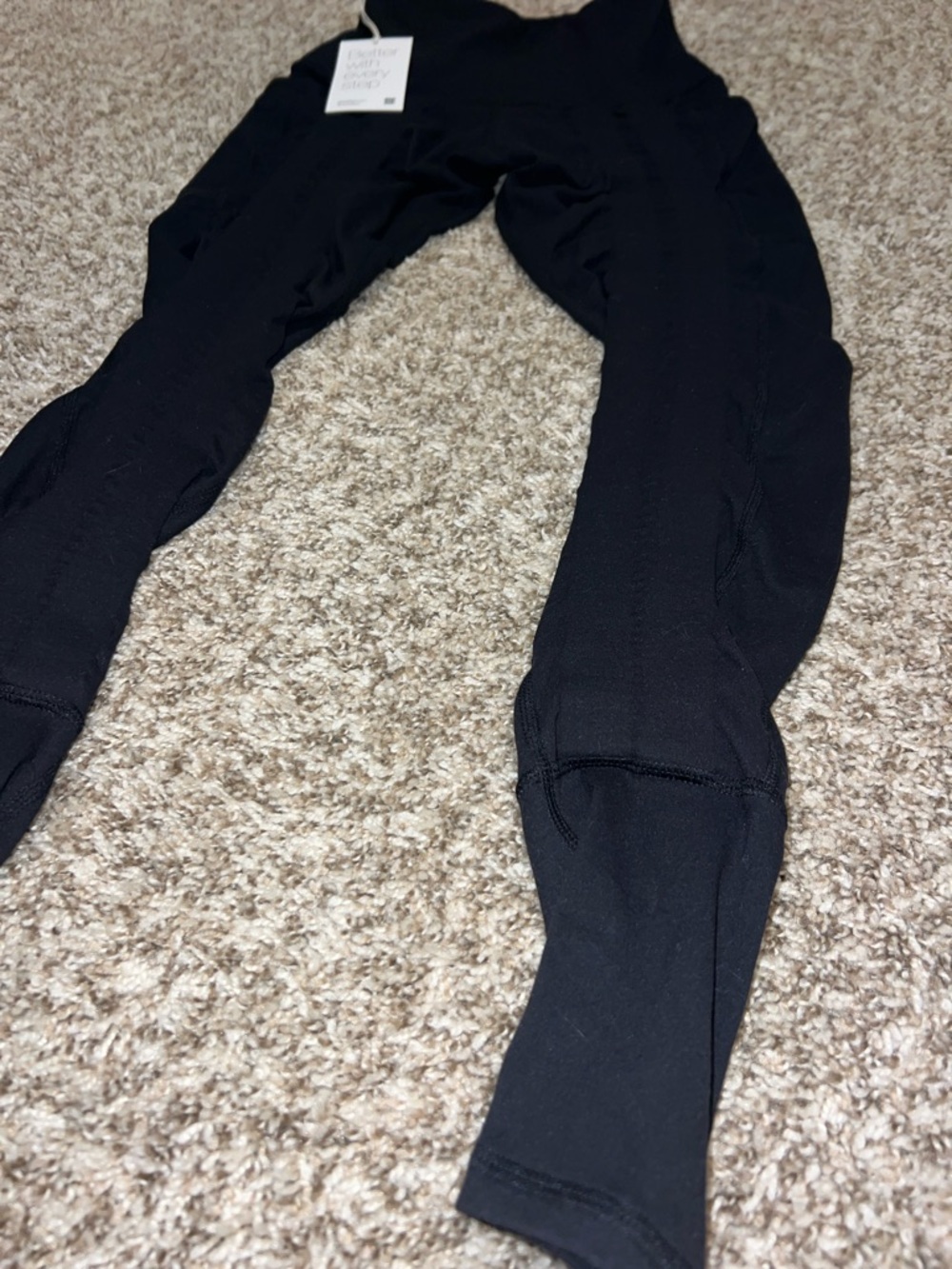 High-Waist Black Performance Leggings for Women - Picture 4 of 15